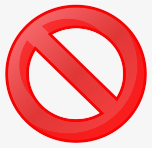 Not Allowed Symbol Asset - Clipart Not Allowed Symbol #593094