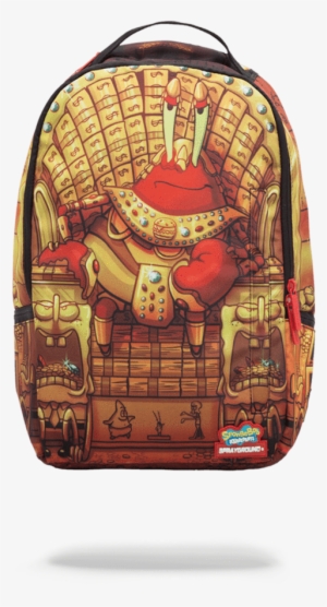 $0 - - Mr Krabs Sprayground Backpack #593700