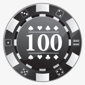 Black Chips Poker Png #594282