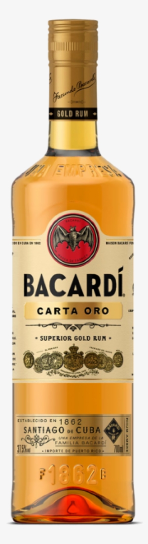 Bacardi Gold 750ml - Bacardi Carta De Oro Lt #594332