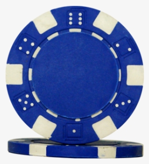 Poker Chips Dice Blue - Black Poker Chip #594755
