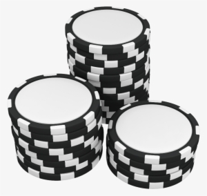 Black And White Poker Chips Clipart #594772 Black And White Poker Chips Clipart #594772
