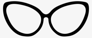 Cat Eye Glasses - Cat Eye Sunglasses Clipart #594830 Cat Eye Glasses - Cat Eye Sunglasses Clipart #594830
