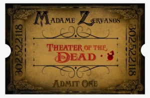 Tod Ticket Graphic #595023