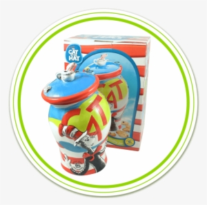 Cat In The Hat Ceramic Cookie Jar American Specialty - Circle #595285