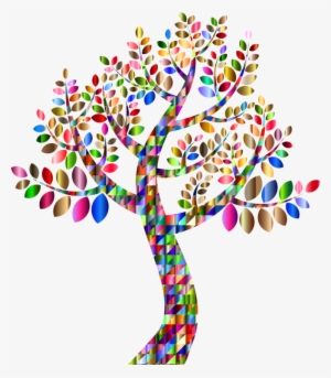 Genealogy Family Tree Family Tree Branch - Colorful Tree Transparent Background #595807 Genealogy Family Tree Family Tree Branch - Colorful Tree Transparent Background #595807