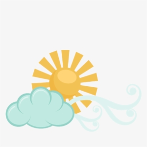 Windy Cloud Svg Scrapbook Cut File Cute Clipart Files - Miss Kate Cuttables Windy #596120