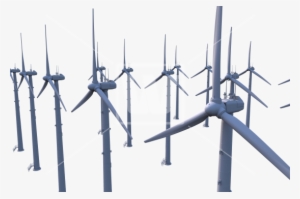 Png Wind Turbines - Wind Turbines Png #596216