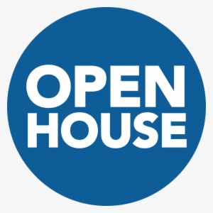 Join Us For An Education Programs Open House - Open House Sign Blue #596394