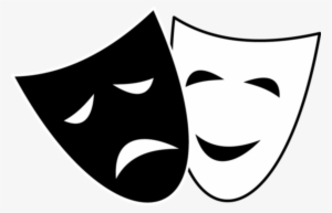 Actor Jpg Transparent - Comedy And Tragedy Masks #596595