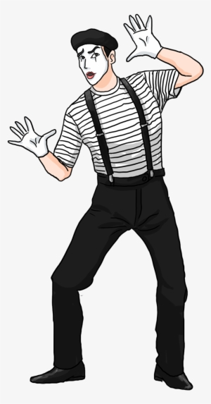 Actor Clipart Performing Art - Mime Clipart Png #596868