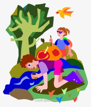 Hiking - Walk In Nature Clipart #597251