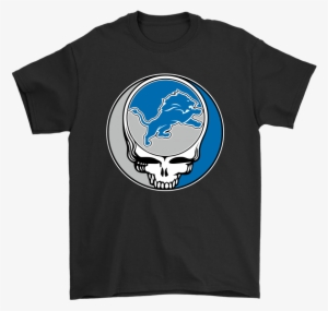 Nfl Team Detroit Lions X Grateful Dead Logo Band Shirts - Board Game Shirts #597364