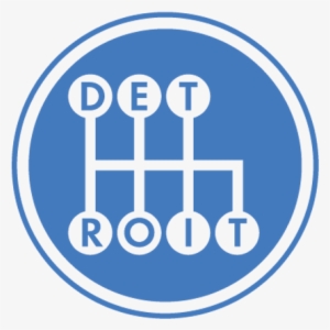 Made In Detroit Lions Blue Shifter 6" X 6" Decal - Made In Detroit #597430