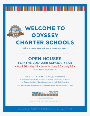 Open Houses For 2017-2018 School Year - School #597513 Open Houses For 2017-2018 School Year - School #597513