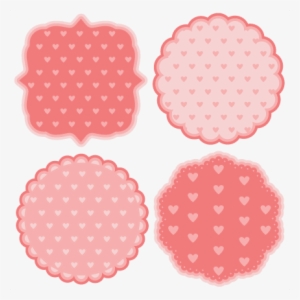 Polka Dot Heart Backgrounds Svg Scrapbook Cut File - Heart Dots Png #597581