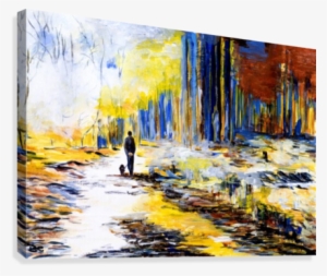 Forest Walk Canvas Print - Art #597584