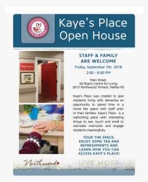 Kaye's Place Open House - Flyer #597719 Kaye's Place Open House - Flyer #597719