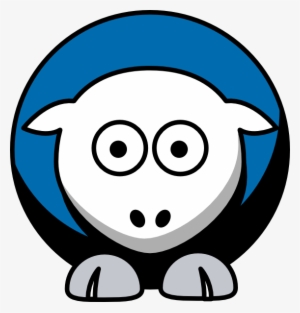 Sheep 3 Toned Detroit Lions Team Colors Svg Clip Arts #597792