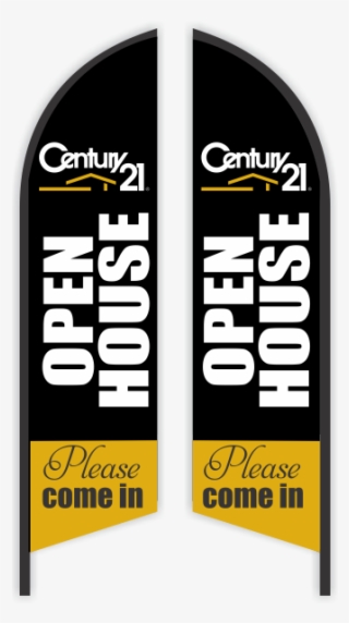 Century 21 Realty Feather Flag - Open House Feather Flags #598034