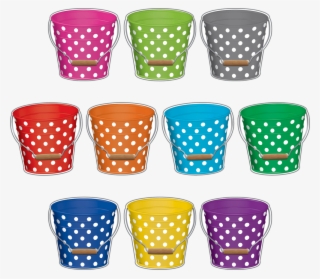 Tcr5631 Polka Dots Buckets Accents Image - Teacher Created Resources Polka Dots Buckets Accents #598238