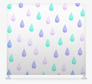 Purple Big Raindrops - Purple #598452