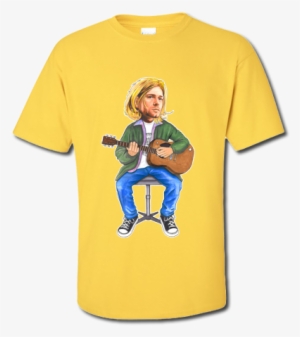 Kurt Cobain T-shirt Drawn By Mark Reynolds - T-shirt #598610