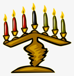 Kwanzaa Candles Png Graphic Transparent Library - Kwanzaa Candle Holder Transparent #598814