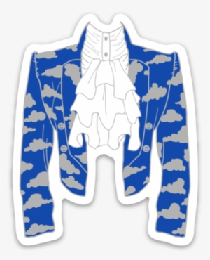 Cloud Jacket Refrigerator Magnet - Refrigerator Magnet #598879