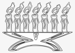 Kwanzaa Candles Png - Kwanzaa Coloring Page #598978