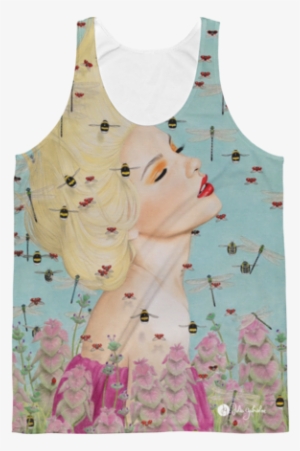 Wild Flower All Over Print 2 Unisex Tank - Flower #598999