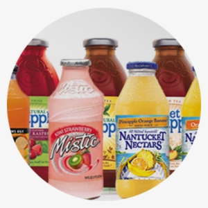 Natural Drinks - Nantucket Nectars Pineapple Orange Banana 16 Oz Glass #599104