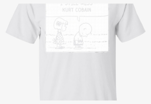 Snoopy I Still Miss Kurt Cobain Hoodies Sweatshirts - Pugtato - Funny Cute Dog T-shirt White X-large #599105