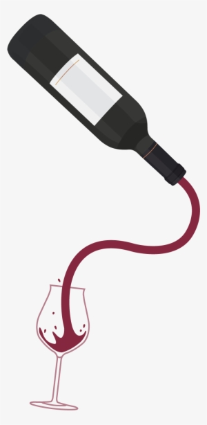 Glassware Guide For Enthusiasts - Wine Bottle Pouring Png #599106