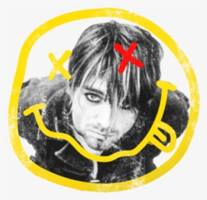 Nirvana Logo Smile Face Kurt Cobain - Circle #599306