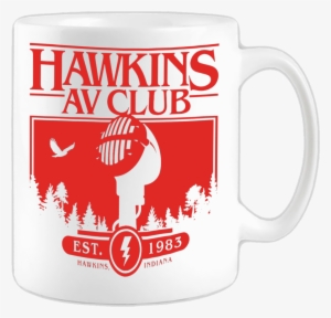 Hawkins Av Club Stranger Things Coffee Mug - Stranger Things #599581