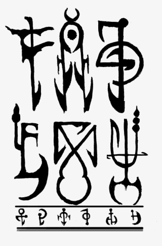 Small Set Of Alchemical Eldritch Cryptoglyphs #5900202 Small Set Of Alchemical Eldritch Cryptoglyphs #5900202