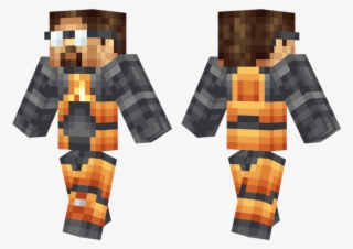 Gordon Freeman - Minecraft Skins Cool Green #5900419