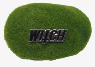 Witch Inverted Cross Enamel Pin - Artificial Turf #5901586