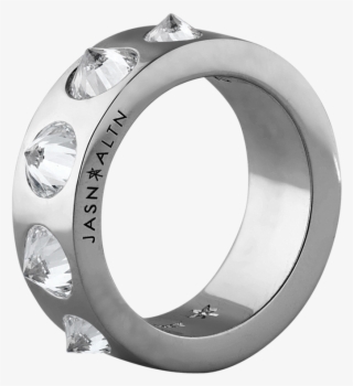 Amor Fati 5 Inverted Wide Diamond Band #5902096