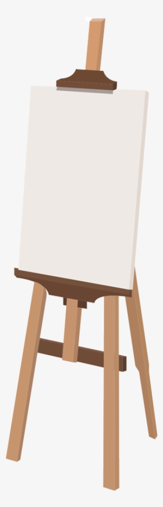 During Another Art Exhibit At City Hall Related To - Back Of A Canvas Stand #5902480