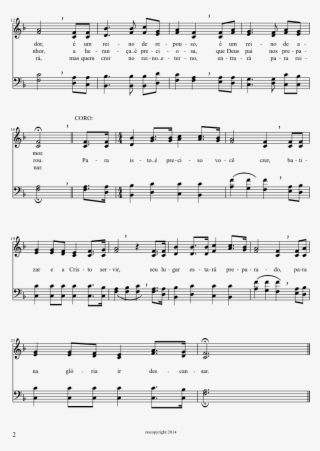 Jesus Cristo Te Convida Sheet Music Composed By Vagner - Trombone Treble Clef #5904807