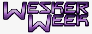 Wesker Week Logo - Graphic Design #5905629