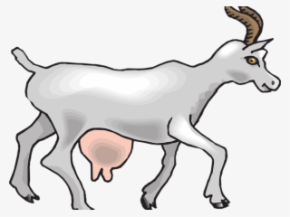 Goat Clipart Walking - Animal Gives Us Milk #5906428
