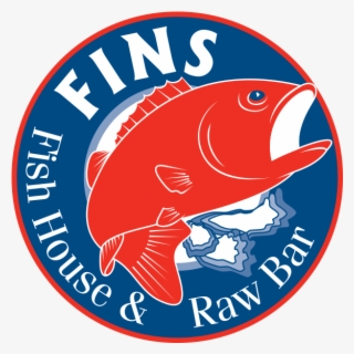 Fins Fish House And Raw Bar Logo - Fins Rehoboth #5907534