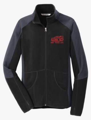 Men's / Unisex Embroidered Dirt Track Life Fleece Jacket- - Urban Exploration Black Series Seamless Fw18 #5907603