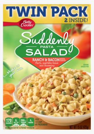 Betty Crocker Suddenly Salad, Ranch And Bacon Pasta - Betty Crocker Pasta Salad #5907709