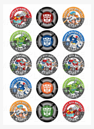 Rescue Bots - Transformers Rescue Bots Cupcake Toppers #5908854