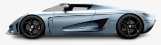 Blue Koeninsegg Regera Car Png Image - Koenigsegg Regera Side View #5909187