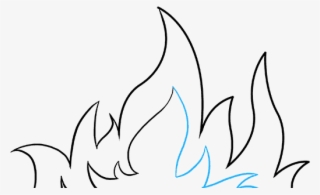 How To Draw Flames And Smoke - Draw Flame #5909606